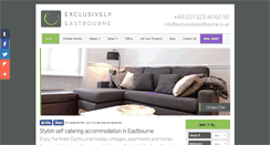 Desktop Screenshot of exclusivelyeastbourne.co.uk